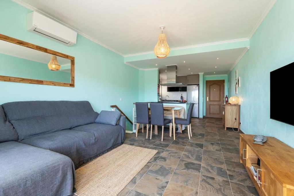 New Beach Flat With Top View - 3 Min To Sea In Luz Kültér fotó